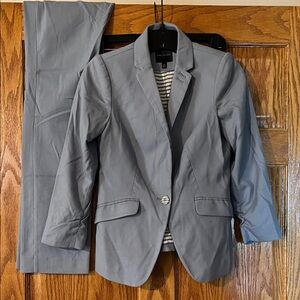 The Limited Blue Women's Blazer and Pants Suit